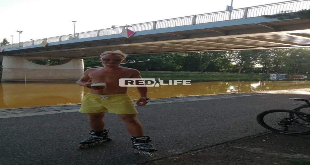 Mladý sportovec který se pustí