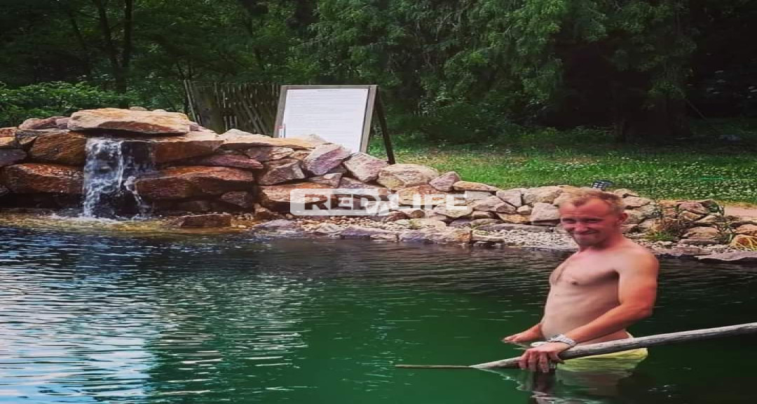 Mladý sportovec který se pustí