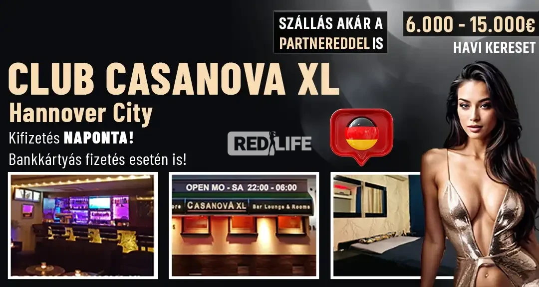 [Casanova XL] Hannoveri erotikus klub