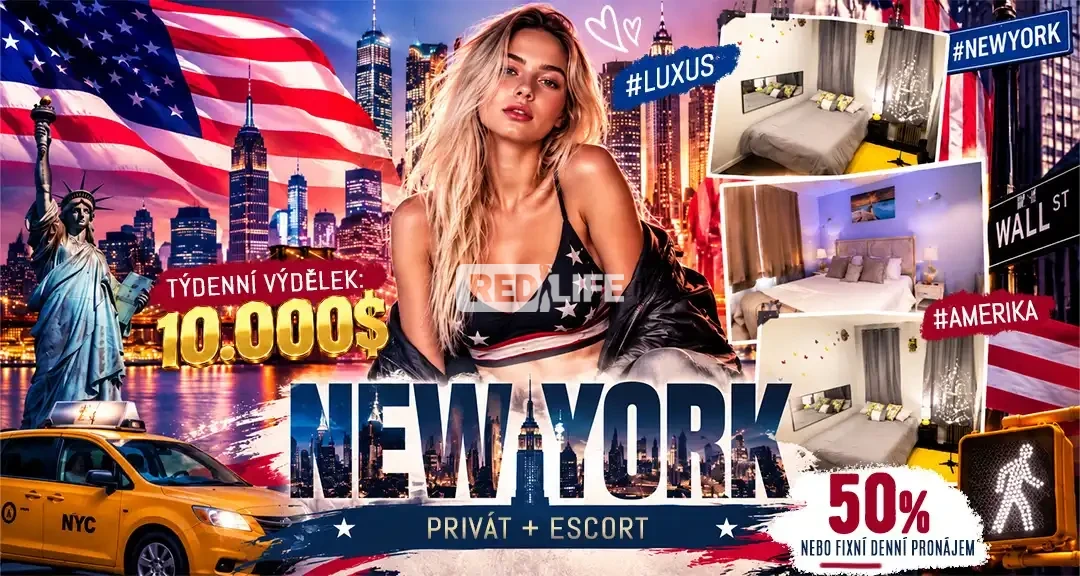 Luxusn&iacute; apartm&aacute;ny ve městě New
