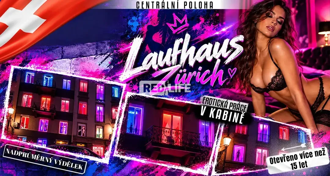 Laufhaus Z&uuml;rich - Kabinkov&aacute; pr&aacute;ce