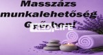 Masszázs munka Győrben!